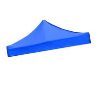 Alomejor Cubierta de Sombrilla Impermeable Azul de 3x3m de Tela Oxford con Dosel para Actividades Al Aire Libre