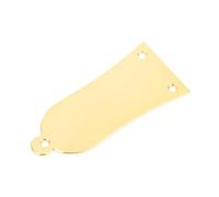 Alomejor Cubierta de Varilla de Armadura de Metal de 3 Agujeros, Hierro de, Diseño Elegante, Protección Duradera para Guitarra Eléctrica y bajo (GOLD)