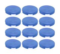 Alomejor Cubiertas de Botones Profesionales, 12 Uds. Para Kailh Cherry TTC Akko Glorious Switches, Cubiertas de Repuesto Para Fightingbox Sallybox Slimbo (BLUE)