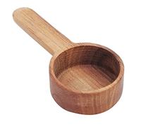 Alomejor Cuchara Medidora de café de Madera, Herramienta de Cocina Duradera para Granos de café, Hogar y Viajes, Nogal, 1 Cuchara de para Amantes del (#1)