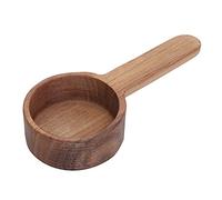 Alomejor Cuchara Medidora de café de Madera Natural, Cuchara Portátil para Sopa de Cocina, Nogal, 1 de café para Amantes del té (#1)