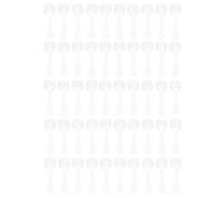 Alomejor Cuchara Medidora de Polvo, Cuchara No Tóxica para Fertilizante, 50 Unidades, 3,7", Rápida y Cómoda de Usar