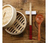 Alomejor Cucharón De Madera Cuchara De Largo Herramienta De Cocina A Prueba De Agua Antiincrustante Para Chef Cocinero Casero - Color De Madera Natural 7.1x2.4inch (cuchara marrón)
