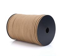 Alomejor Cuerda de la Tienda 100 m Polipropileno Paracord Cuerda Duradera de 9 Hilos para Tiendas de Ropa Cuerdas para Atar Cuerdas para Salvar Vidas(Khaki)