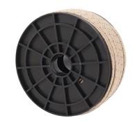 Alomejor Cuerda de Paracaídas Reflectante Resistente Al Desgarro Cuerda de Tienda a Prueba de Viento para Acampar Senderismo, de Paracaídas Portátil de 164 Pies para Actividades Al Aire Libre (Caqui)