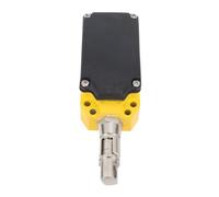 Alomejor Cuerda de Parada de Emergencia con Interruptor de Tracción Monofásico, Control de Límite de Seguridad Duradero para Cinta Transportadora, Reinicio Automático 1NO 1NC, 1 Unidad