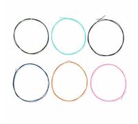 Alomejor Cuerdas de Guitarra Clásica 6 Cuerdas, Set de Cuerdas para Guitarra Acústica y Clásica, Tensión Normal, Material Nylon Duradero, Sonido Brillante y Cálido, Ideal para Principiantes