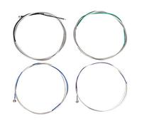 Alomejor Cuerdas de Violonchelo, aleación Resistente Cobre níquel Zinc, Juego Completo 4 Piezas A D G C for Profesionales Estudiantes Uso doméstico práctica Diaria conciertos Estudio