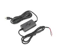 Alomejor Dash CAM Hardwire Kit ABS Cable Reductor Mini USB 12V 24V a 5V 2.5A Monitoreo de Estacionamiento Línea de Protección de Bajo Voltaje para Autos Camiones SUV