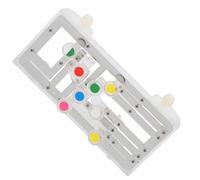 Alomejor de Aprendizaje de Guitarra con Diseño Humanizado, Acordes de una Sola Tecla y Material Transparente, para que los Principiantes Puedan Tocar Rápidamente el 90% de las Canciones (SILVER)