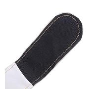 Alomejor de Boxeo Resistentes Al Desgaste para Niños para una Mejor Absorción del Sudor, Adecuados para Boxeo Tailandés, 9.06x5.51x1.18inch (White)