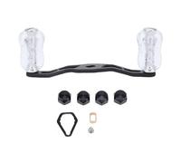 Alomejor de Carrete de Pesca, Doble de Fibra de Carbono para Carrete de Lanzamiento de Cebo, Lanzamiento de Larga Distancia y Pesca en Alta Mar