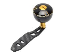 Alomejor de Carrete de Pesca, Giratorio de Aleación con Agarre único Ergonómico para Carretes Giratorios de Baitcasting, Reemplazo Mejorado