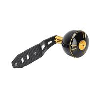 Alomejor de Carrete Giratorio de Pesca, Eléctrico de Aleación de Fibra de Carbono con Agarre único Ergonómico para Carretes Giratorios de Baitcasting