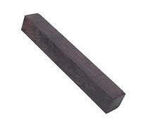 Alomejor de Instrumento Musical de Madera de ébano Negro, Accesorios de Guitarra Acústica Artesanal de Bricolaje con Superficie Lisa para Mangos de Herramientas e Incrustaciones (1 pieza 150x20x20mm)