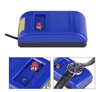 Alomejor Desmagnetizador de Relojes Profesional, Fácil Operación para Reparación de Relojes de Pulsera Mecánicos, Herramienta de Desmagnetización 110/220v para Entusiastas de los