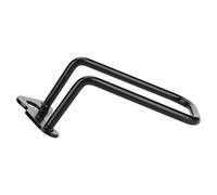 Alomejor Desviador Protector,protección Duradera Metal Negro desviador Trasero para Ciclistas montaña Carretera urbanos y Aventura al Aire Libre