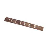 Alomejor Diapasón de Guitarra de Madera, Diapasón de Palisandro de 41 Pulgadas y 20 Trastes con Incrustaciones de Concha para Guitarras Acústicas Plegables