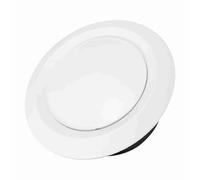 Alomejor Difusor de Techo, Cubierta de Ventilación de Aire ABS con Características Ajustables para Escape Interior y Ventilación Silenciosa (Alomejorgb03mwpdht-03)