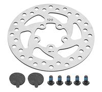 Alomejor Disco de Freno e-Scooter, Disco de Freno de Acero Inoxidable de 120 mm y 5 Agujeros para Scooter eléctrico M365 / Pro / PRO2