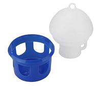 Alomejor Dispensador Automático de Agua de Gran Capacidad para Comedero de Palomas para Prevenir la Contaminación y el Golpe de Calor, Hecho de ABS de Primera Calidad, Opciones de 2L/4L/6,5L (2L)