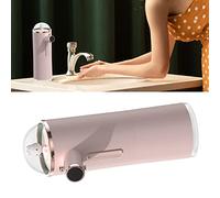 Alomejor Dispensador Automático de de Espuma, Sensor Infrarrojo Inteligente, Bonito Dispensador de Impermeable sin Contacto para Baños, Cocinas, Hoteles (Pink)