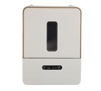 Alomejor Dispensador Automático de Toallas de Papel sin Contacto Dispensador Eléctrico Inteligente y Eficiente de Toallas de Papel en Rollo para el Baño del Hotel en Casa, Material Plástico (Color