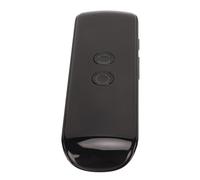 Alomejor Dispositivo Inteligente de Traducción de Voz AI, Compacto y Portátil, Soporte de 144 Idiomas para Viajes y Aprendizaje, Material ABS (Black)