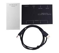 Alomejor Divisor MIDI, Convertidor de Interfaz de Caja Host USB MIDI de 6 Canales 1 Entrada a 6 Salidas con Puertos Filtrados Programables, para Sintetizador de Teclado, Piano