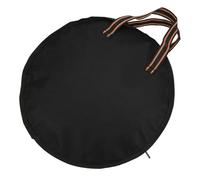 Alomejor Dumb Drum Bag Estuche de Transporte de Percusión de Tela Oxford Impermeable para Amantes de la Música Negro