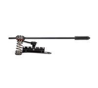 Alomejor E -Gitar Bridge Tremolo Stop Bar Optimiza la Estabilidad de Ajuste para Les Trem II Player Zink Alloy Guitar Bridge Bar