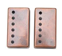 Alomejor E -Gitarten - Pickup Cover 2 piezas de repuesto Scratch Guitar Capasa para los amantes de la guitarra de cobre