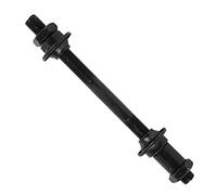 Alomejor Eje de buje de Bicicleta, Eje de buje Hueco de Acero, Kit de Eje Delantero y Trasero de 108 mm, 145 mm para Bicicleta de montaa(Eje Trasero)