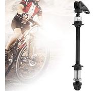 Alomejor Eje de buje de Rueda de Bicicleta Eje de buje Hueco de Acero Trasero para reparación de Bicicletas de montaña Rueda Trasera de liberación rápida 175