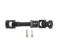 Alomejor Eje de transmisión RC, Accesorios universales para piezas metálicas para modelos de orugas en escala 1/10 para SCX10 y FMS (58-61 mm)