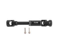 Alomejor Eje de transmisión RC, Accesorios universales para piezas metálicas para modelos de orugas en escala 1/10 para SCX10 y FMS (72-85MM)