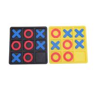 Alomejor El Juego XO en Plástico Interior Mejora la Capacidad de Reconocer y Planificación Estratégica 2Set para El Entretenimiento Educativo