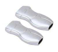 Alomejor Elegante Funda para Encendedor de Aleación de Aluminio, 7 Cm de Longitud, Diseño de Cuerpo Humano 3D, Carcasa de Encendedor de Metal de 2 Piezas para Decoración y Almacenamiento (Grey)