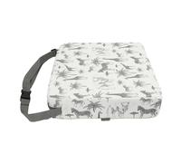 Alomejor Elevador de Silla para Niños Cojín de Comedor para Niños Resistente Al Agua Cojín Elevador Portátil para Pequeños para una Cómoda Experiencia de Cena Familiar, Restaurantes o Picnics Al