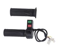 Alomejor Empuñadura del Acelerador de Bicicleta Eléctrica de Control Antideslizante para una Experiencia de Conducción Suave Adecuado para Bicicletas Eléctricas Scooters Triciclos Material de Goma
