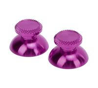 Alomejor Empuñaduras Analógicas de Aluminio, Thumbsticks, Repuestos para Consolas de Juegos Portátiles, Accesorios para un Mejor Control de Juegos (PURPLE)