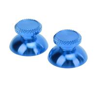 Alomejor Empuñaduras Analógicas de Aluminio, Thumbsticks, Repuestos para Consolas de Juegos Portátiles, Accesorios para un Mejor Control de Juegos (BLUE)