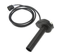 Alomejor Empuñaduras de Acelerador para Motocicletas Eléctricas, Alto Rendimiento y Fácil Instalación para Sur Ron Light Bee X S X160 X260, Negro