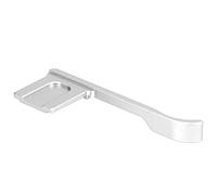 Alomejor Empuñaduras para Pulgares de Zapata, Reposapiés Cómodo de Aleación de Aluminio para GR2 y X70, Accesorios de Fotografía (Silver)