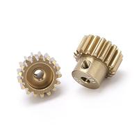 Alomejor Engranaje de Motor RC, Piñón 32P de Aleación de Aluminio para Automóvil RC 1/10, Aumenta el Rendimiento con Características Antioxidantes para Motores sin Escobillas con Eje de 3,175 Mm