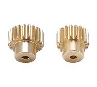 Alomejor Engranaje de Piñón de Motor RC, Engranaje Duradero de Aleación de Aluminio 32P para Coche RC 1/10 Eje de 3,175 Mm con Rendimiento Suave y Fácil Instalación (18-20T)