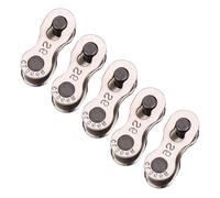 Alomejor Enlace de Cadena, conexión rápida fiable Cadena Velocidad Acero Duradero for Ciclistas urbanos Deportistas viajeros terrenos Variados