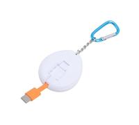 Alomejor Enrutador Portátil con Punto de Acceso Móvil WiFi, Red Inalámbrica de 150Mbps para Acceso Continuo a Internet, Interfaz ABS Tipo C Blanca