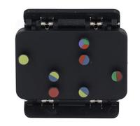 Alomejor Entrenador de Acordes para Ukelele, Diseño de con Botones Redondos de Gel que Elimina el Dolor en los Dedos, Fácil de Instalar para Ukeleles de 23 a 26 Pulgadas, Herramienta de