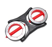 Alomejor Entrenador de Antebrazo Giratorio, Rodamiento de Acero de Resistencia Ajustable, Rotación Silenciosa de 360 °, Herramienta de Entrenamiento de Brazo con Agarre Antideslizante